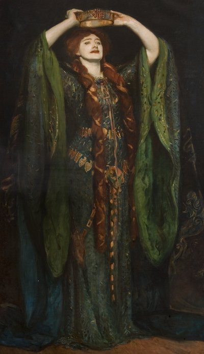 Dame Ellen Terry as Lady Macbeth, after a painting by John Singer Sargent by Reginald Grenville Eves